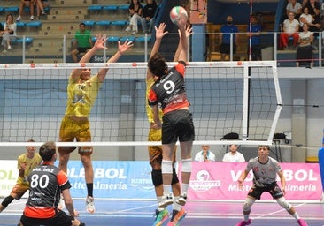 Contundente victoria del Familycash Xàtiva de voleibol ante el Michelin Almeria (0-3)